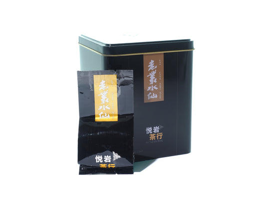 茶知己武夷岩茶 – 老丛水仙（5年陈，8克×12包铁罐装）