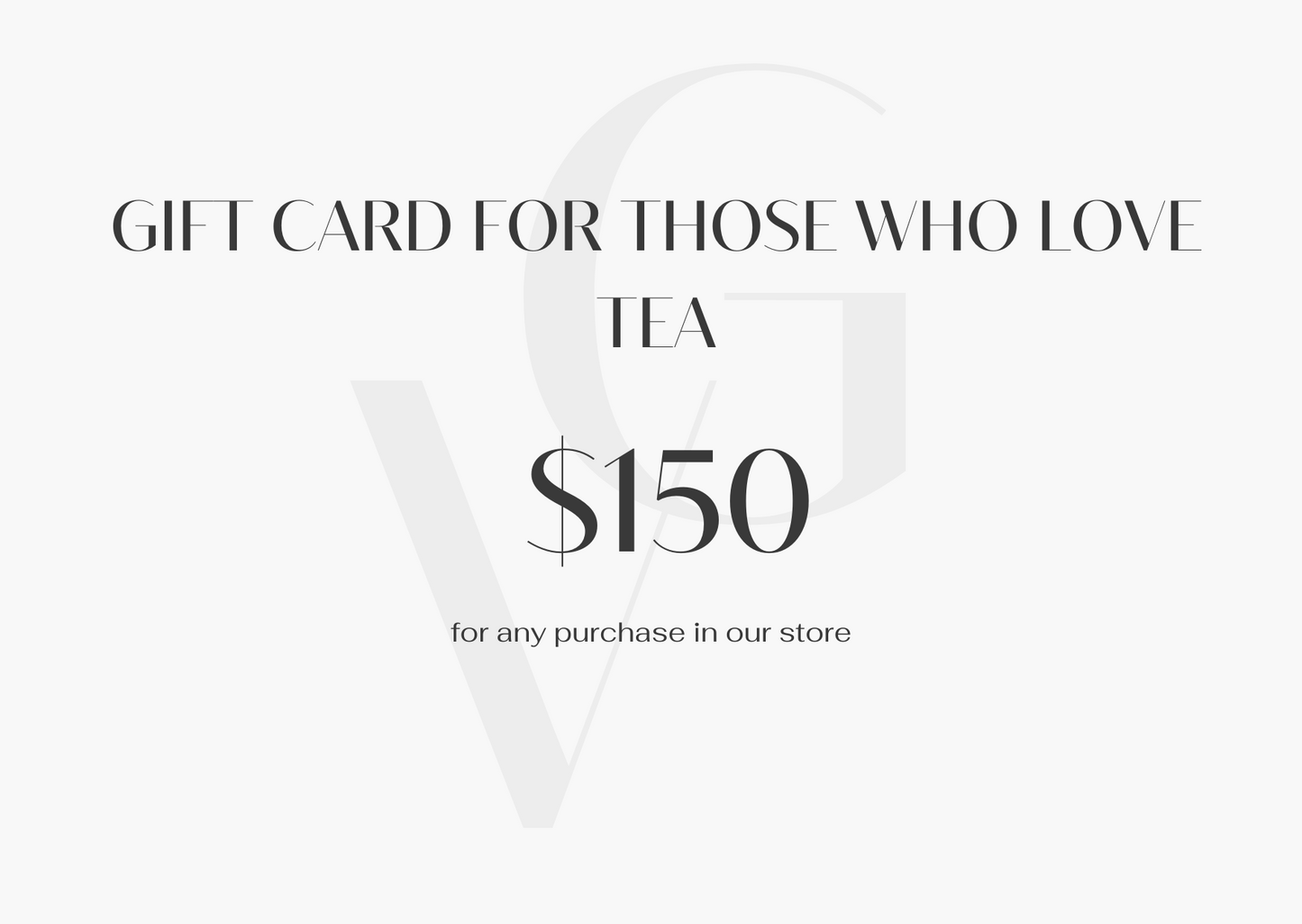 Brewing Happiness: Cha Zhi Ji Gift Card