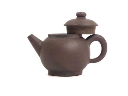 Wood Fired - Ju Lun Zhu Teapot - 120ml - Zhao Zhuang Hong Ni