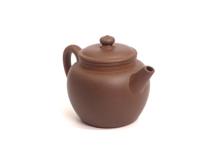 Ju Lun Zhu Teapot With Carving - 150ml - Raw Ore