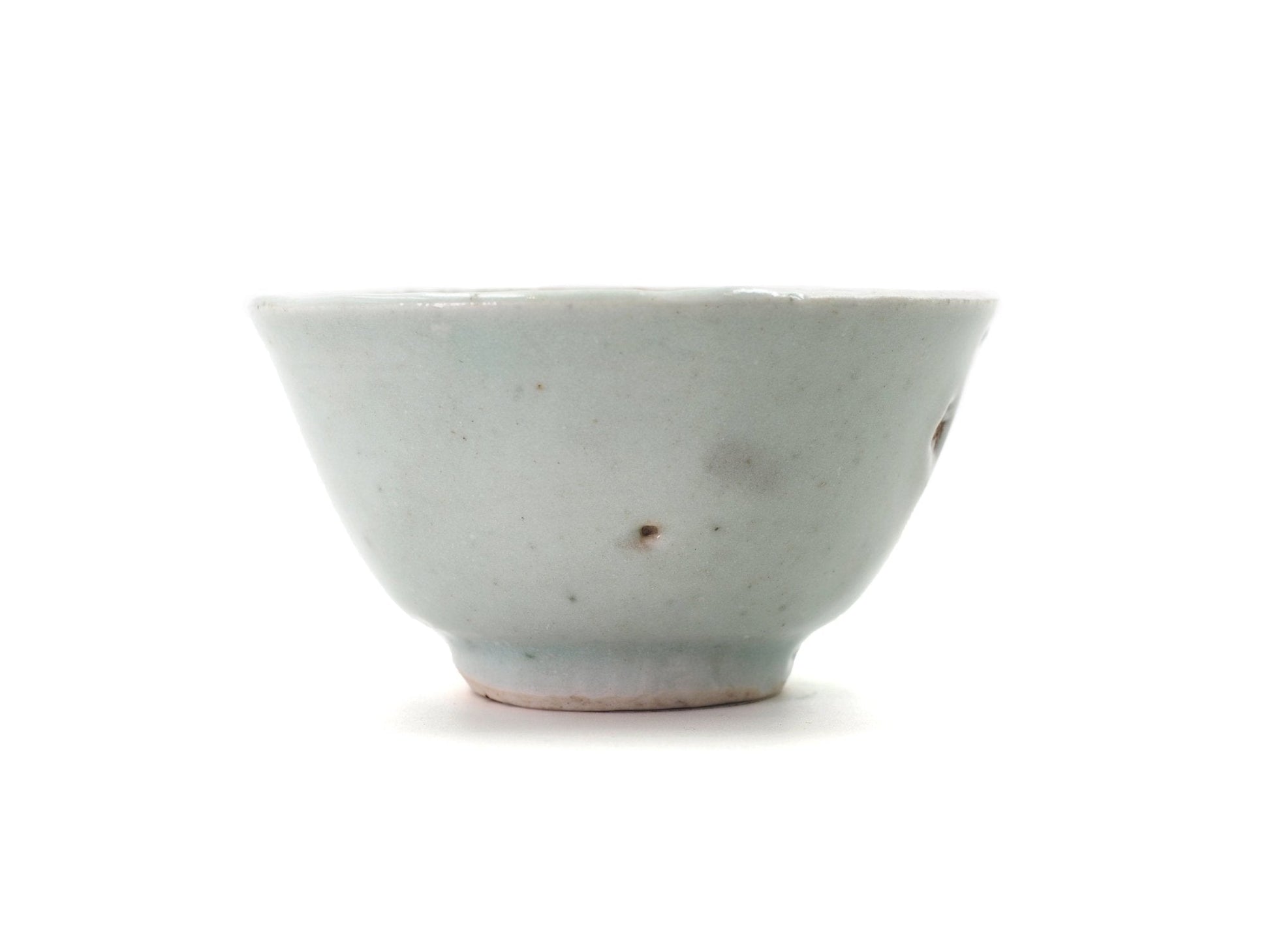 Mid-Qing Dynasty - Celadon Cup - Cha Zhi Ji